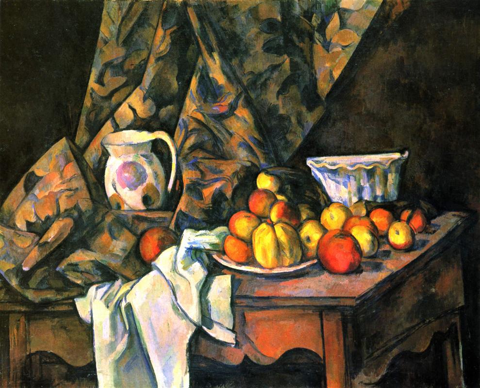 Paul Cezanne. Still Life with Flower Holder. 1905.