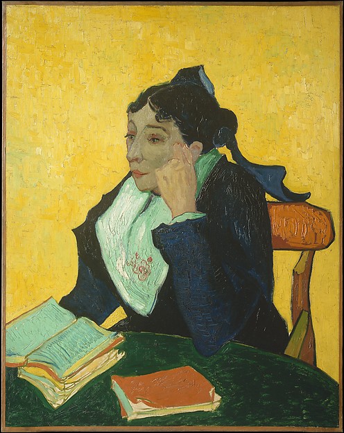 Vincent Van Gogh. L'Arlésienne: Madame Joseph-Michel Ginoux. 1888-1889.