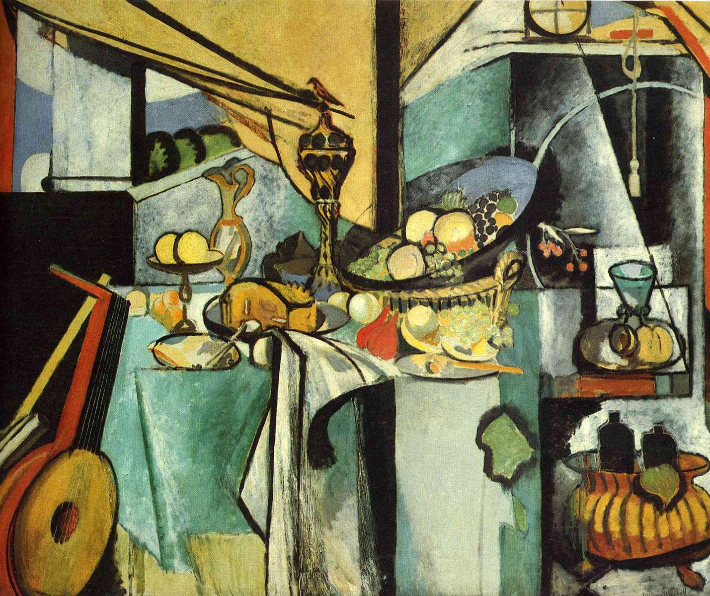 Henri Matisse. Still Life after Jan Davidsz. de Heem's 'La Desserte'. 1915