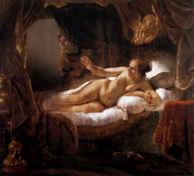 Rembrandt. Danae. 1643.