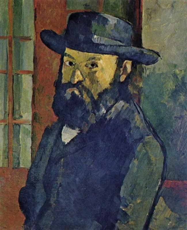 Paul Cezanne. Self-portrait. 1882.