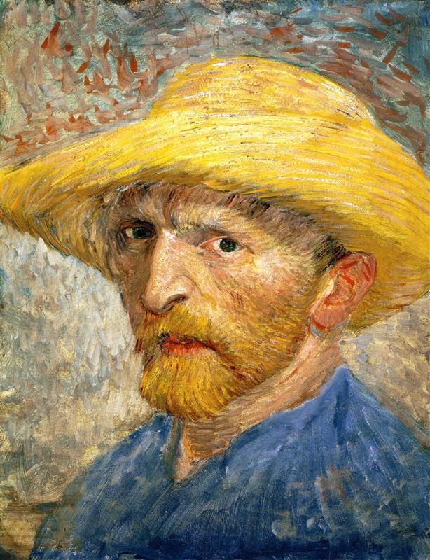 Vincent van Gogh. Self-portrait. 1887.