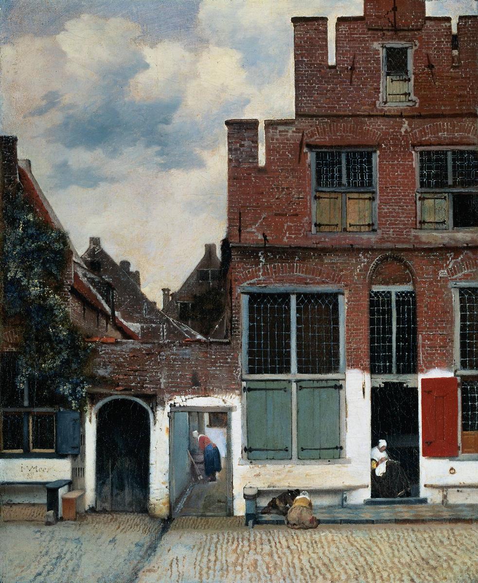 Johannes Vermeer. The Little Street. 1658-1660