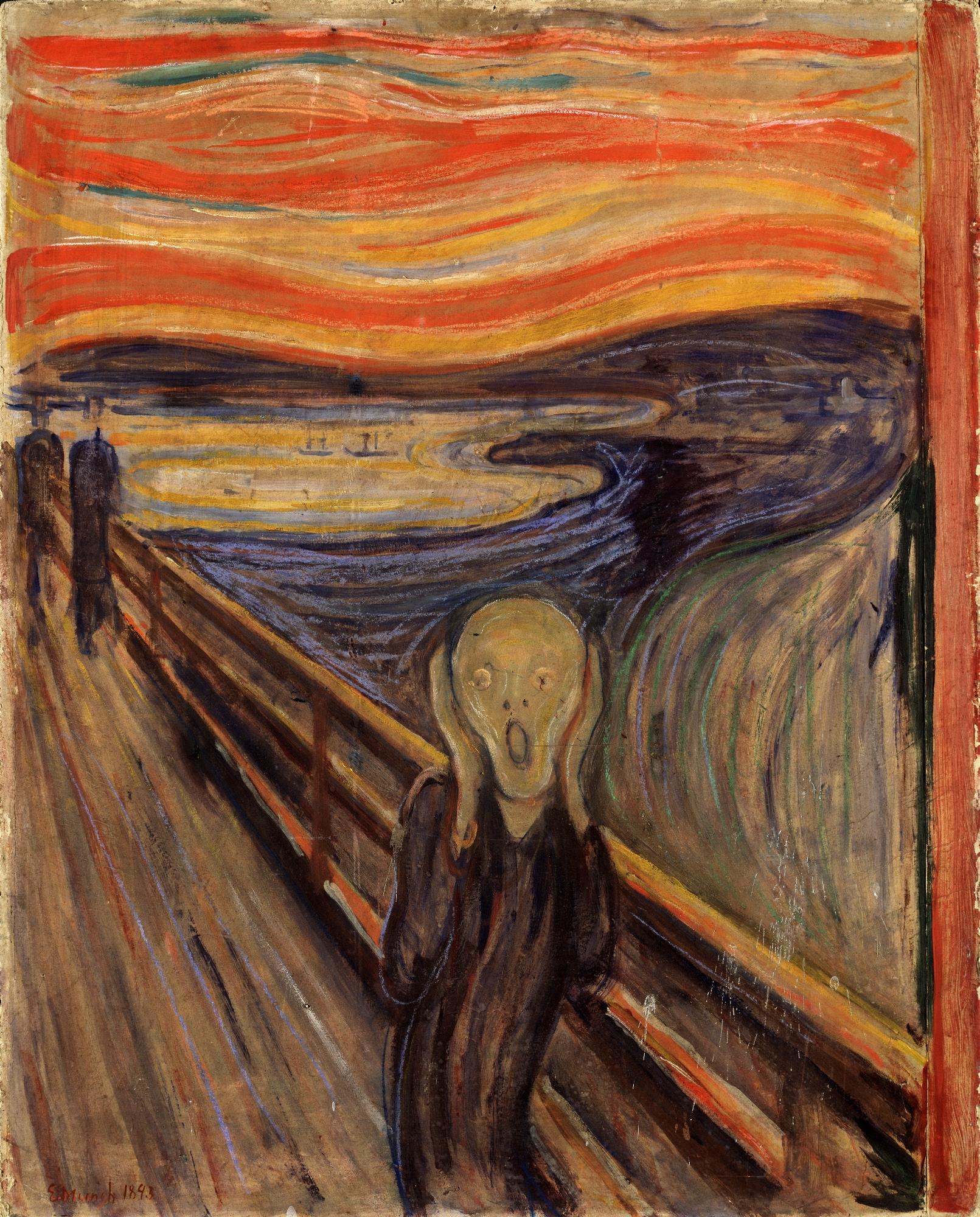 Edvard Munch. The scream. 1893.