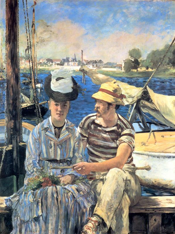 Edouard Manet. Argenteuil. 1874.