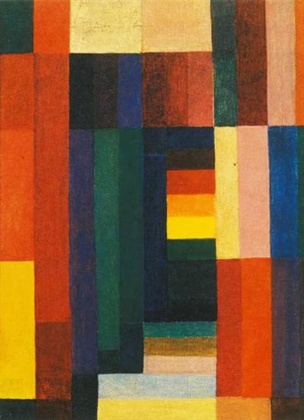 Johannes Itten. Horizontal Vertical. 1915