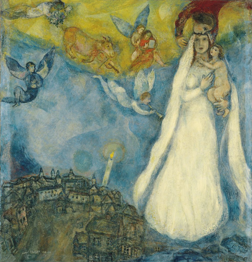 Mark Chagall. The madonna of the village. 1938-1942.