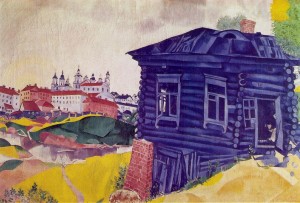 Marc Chagall. The Blue House. 1917