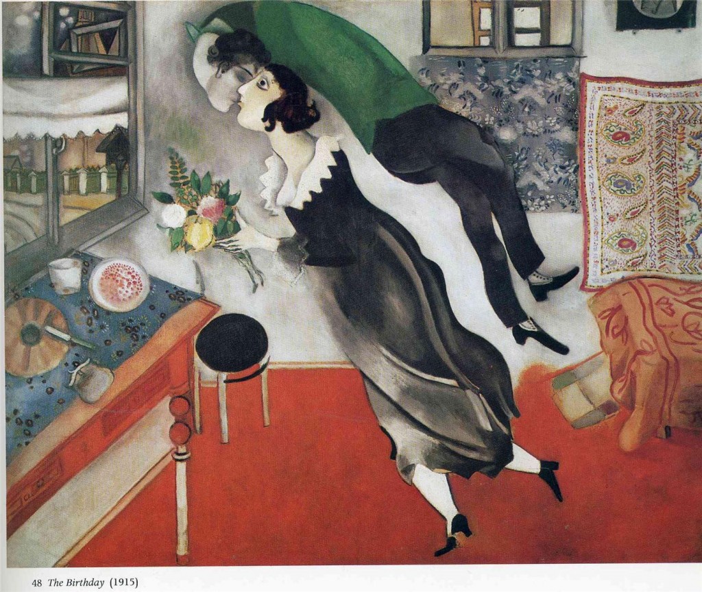 Marc Chagall. The Birthday. 1915