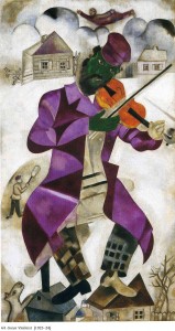 Marc Chagall. The Green Violinist. 1924